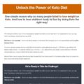 Keto Guidebook – New High Converting Keto Diet Ebook