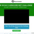 The 30 Day Carnivore Diet Challenge