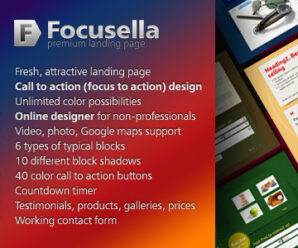 Focusella Premium Landing Page