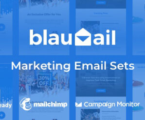 Blaumail – Marketing Email Sets + Notification Pack