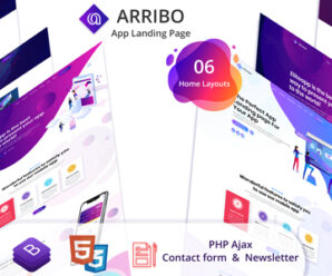 Arribo – App Landing Page