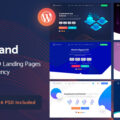 Crypto-land – Crypto Currency Landing Page WordPress Theme