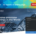 Landium – APP Landing Page WordPress