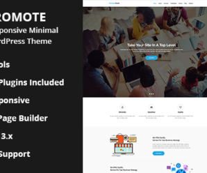 Promote – Onepage Landing Page WordPress