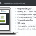 Bottom Line – Premium Business Landing Page