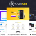 Crypt App – Landing Page WordPress