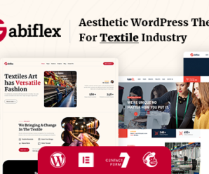 Fabiflex – Textile Industry WordPress Theme