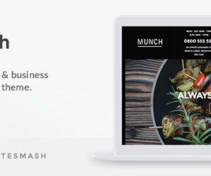 Munch – Restaurant & Business WordPress Theme