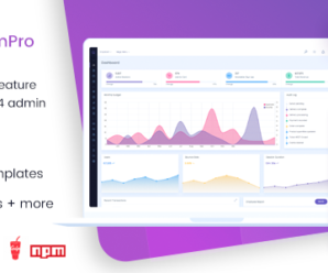 QuantumPro – Bootstrap 4 Dashboard & UI Kit