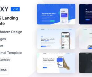 Appexy – Tailwind CSS Landing Page Template