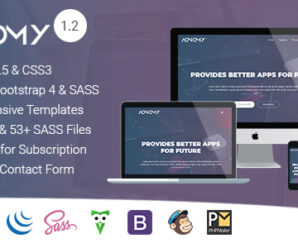 Aonomy –  App Landing Page