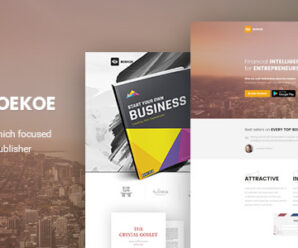 Boekoe – Book Landing Page