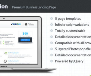 Conversion – Premium Landing Page