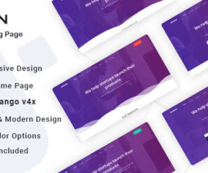 Dorsin – Django Landing Page Template