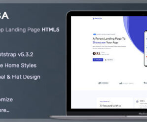 Fintesa – App Landing Page HTML Template