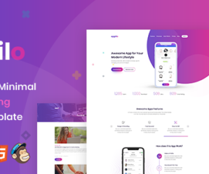 Appilo – App landing page