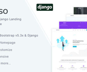 Peyso- Django Landing Page Template