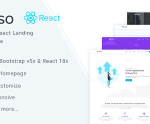 Peyso- React Landing Page Template