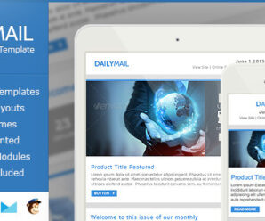 Daily Mail – Clean & Responsive Email Template