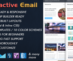 Retinactive Responsive Flat Email Template