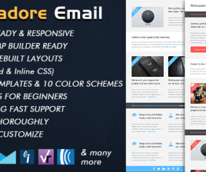 Retinadore – Responsive Email Newsletter Template