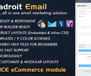 Responsive Email Template & Invoice – Mailchimp Editor Ready