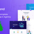 Saasland | MultiPurpose PSD Template for Startup & Agency