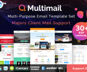 Multimail | Responsive Mailchimp Email Template Set + Builder online