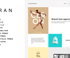 Buran – Smart Portfolio and Business HTML Template