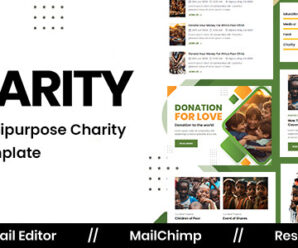 Charity – Multipurpose Responsive Email Template