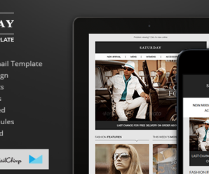 Saturday – E-Commerce Responsive Email Template