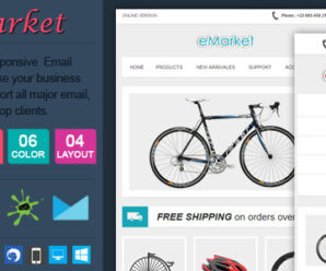 eMarket – Clean Responsive Ecommerce Email