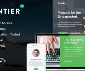 Frontier + 10 Notify Templates & Themebuilder