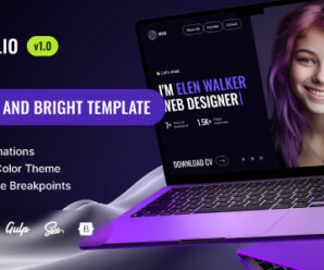 Helio – Coming Soon and Landing Page Template