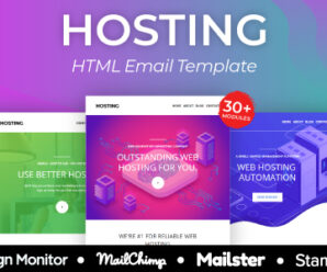 Hostinger – Multipurpose Responsive Email Template for Web Hosting Business