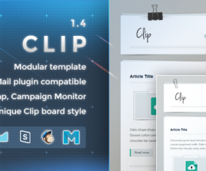 Clip – Responsive Email Template