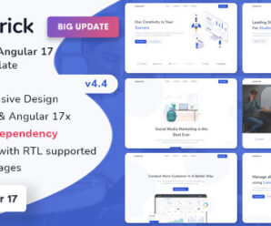 Landrick – Angular 17 Landing Page Template