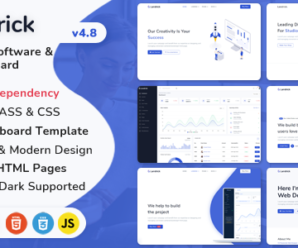 Landrick – Multipurpose App, Saas & Software Landing & Admin Dashboard Template (Bootstrap 5)