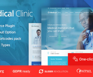 Medical Clinic – Doctor and Hospital Health WordPress Theme