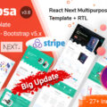 Mojosa – React Next.js Multipurpose Landing Page Template