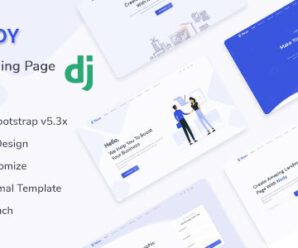 Nody – Django Landing Page Template