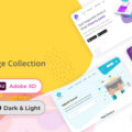 Deluxi – Figma Sketch and XD Landing Page Collection