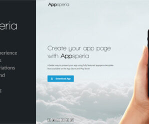 Appsperia –  App Landing Page