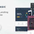 VueJS Landing page template – Fantasic