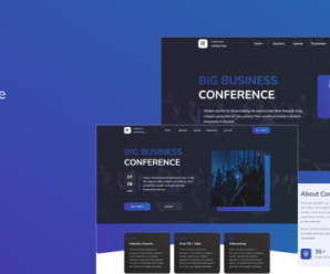 Rency – Conference Landing Page