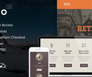 Retro – Responsive Email + Themebuilder Access