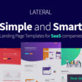 Lateral – Creative SaaS Landing Page Template