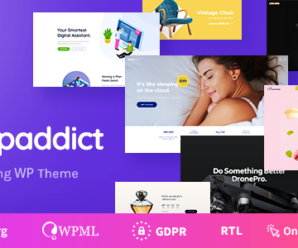 Shopaddict – 16 Ready WordPress Landing Pages Theme