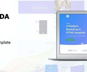 Orenda – App Landing Page