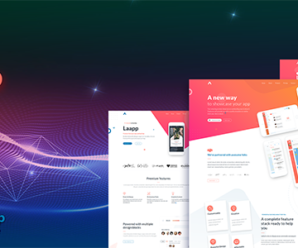 Laapp – App Landing Page